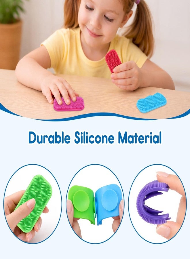 idooss Sensory Fidget Toys for Kids Adults, Sensory Calm Strips for ADHD, Autism with Suction Cups, Texture Relief Toys for Kids Over 3 Years - Image 3